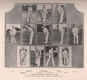 1912年的英格兰板球队 作者 不明