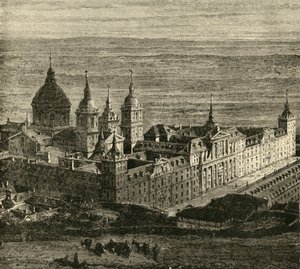 1890年在马德里附近的埃斯库里亚尔（Escurial）。 作者 不明