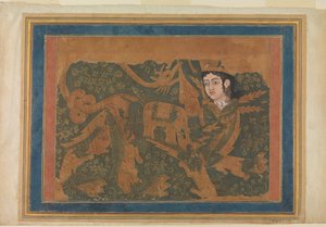神奇的生物Buraq，约1660-80。 作者 不明