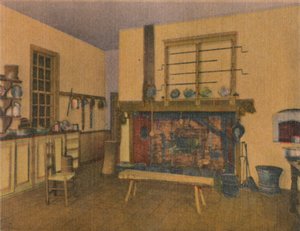 家庭厨房，1946年 作者 不明