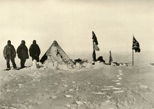 1909年2月暴风雪60小时后最南的营地 作者 不明