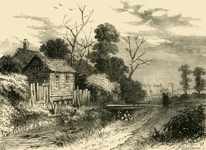 弗利特河（Fleet River），位于圣潘克拉斯附近，1825年，建于1876年。 作者 不明