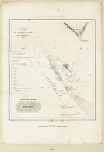 1855-1856年，金本围攻行动中的浮动电池 作者 不明