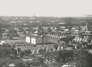 缅甸曼德勒四百五十座庙宇，1895年。 作者 不明