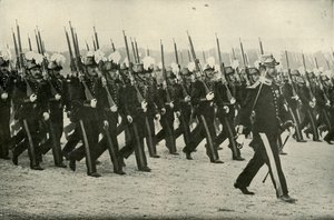 法国陆军陆战队参谋长，1919年。 作者 不明