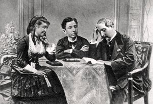 流亡的法国皇室，肯特郡奇斯尔赫斯特，1871-1873年 作者 不明