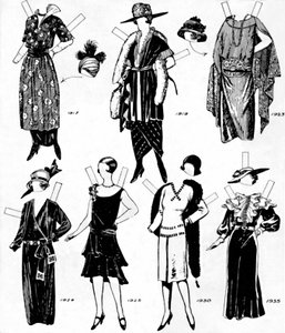 画廊历史服装：20世纪穿着的服装，c1934 作者 不明