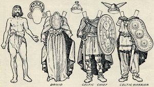 画廊历史服饰：1934年英国人和罗马人过去所穿的衣服 作者 不明