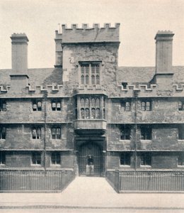 门户，瓦瑟姆学院，牛津，1903年 作者 不明