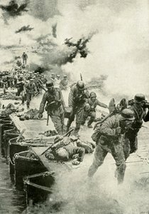 德国命运河，1919年。 作者 不明