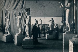 格拉斯哥艺术学院，古董室，c1900 作者 不明