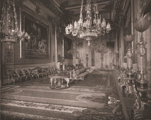 伯克郡温莎城堡大宴会厅，1894年。 作者 不明