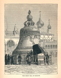 莫斯科大钟，1893年 作者 不明