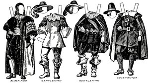 历史服装大画廊：查尔斯·史密斯（Charles The Firsts Time）的某些服饰，c1934年 作者 不明