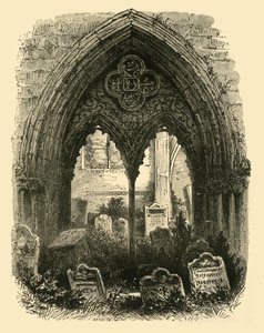 伟大的传送门，克劳兰修道院，1898年。 作者 不明