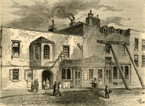 The Gun Tavern，1820年，c1876年。 作者 不明