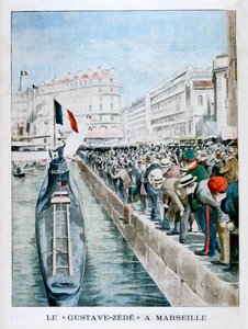 古斯塔夫·泽德（Gustave-Zede）于1901年抵达马赛 作者 不明