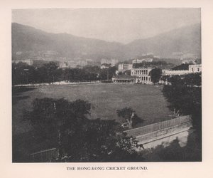 香港板球场，1912年。 作者 不明