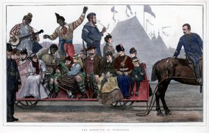1872年在温布尔登举行的骑马比赛 作者 不明