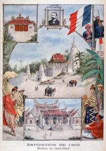 1900年世界博览会印度支那馆，巴黎，1900年 作者 不明