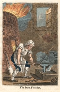 铁创始人，约克郡罗瑟勒姆，1821年 作者 不明