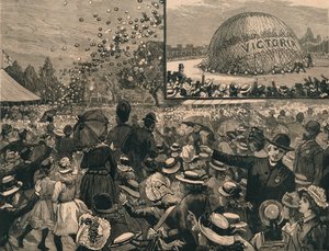 海德公园（Hyde Park）伦敦儿童学校周年纪念活动，1887年。 作者 不明