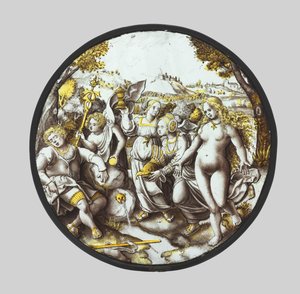 巴黎的审判c。 1510-1520。 作者 不明