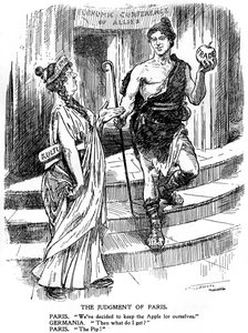 巴黎的审判，巴黎会议，第一次世界大战，1916年3月至6月，c1920 作者 不明