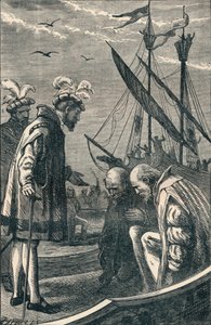国王拜访瓦斯科·达·伽马（Vasco da Gama），1904年 作者 不明