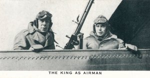 国王作为飞行员，1918年1937年 作者 不明