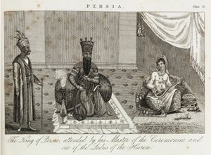 波斯国王，c 1810-1829 作者 不明