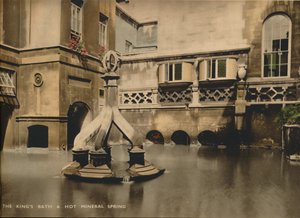 The Kingss Bath＆Hot Mineral Spring，Bath，Somerset，c 1925年 作者 不明