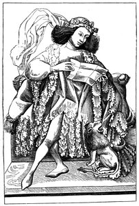 骑士，1466年，1870年 作者 不明