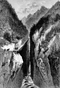Lantzan-Kiang-Hoggs峡谷，约1890年 作者 不明