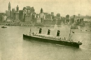 1930年，纽约的利维坦（Leviathan）。 作者 不明