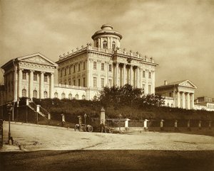 俄罗斯莫斯科公共博物馆和鲁米扬采夫博物馆的图书馆，1900年代 作者 不明