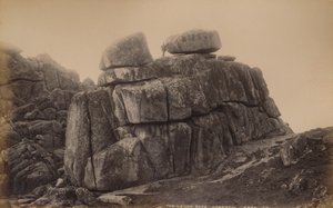 洛根岩，康沃尔，1929年。 作者 不明