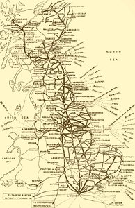 伦敦和东北铁路，1930年。 作者 不明
