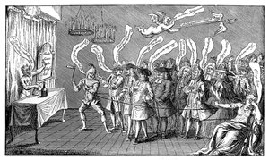 魔术师或瓶饥饿者。英国证书：或者，全部装瓶，1749年 作者 不明