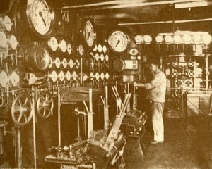 aquitania的主机控制平台。，c1930。 作者 不明