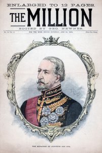 Dufferin和Ava侯爵，1892年 作者 不明
