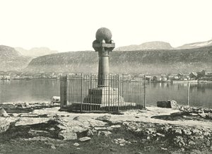 经络专栏，挪威哈默菲斯特，1895年。 作者 不明