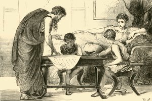 格拉基之母，1890年。 作者 不明