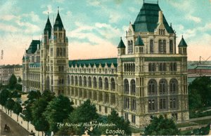 伦敦国家历史博物馆，建于1910年。 作者 不明