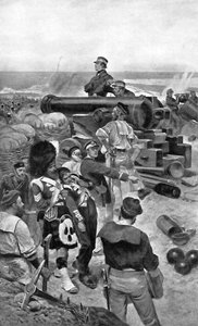 1850年代在塞瓦斯托波尔的海军旅 作者 不明
