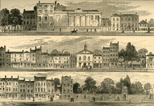 1820年，从坎农啤酒厂到海德公园角，骑士桥北边，大约在1876年。 作者 不明