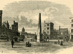 圣乔治马戏团的方尖碑，建于1878年。 作者 不明