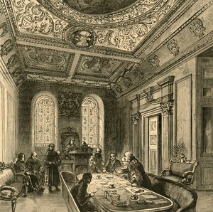 奥尔德门老法院，市政厅，1897年。 作者 不明