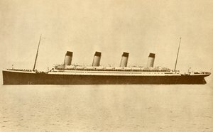 海上奥林匹克白星线，c1930年。 作者 不明