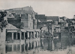 1936年在焦特布尔的Padam Sagar坦克。 作者 不明